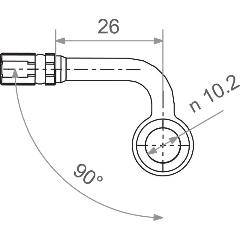 Raccord banjo Varioflex