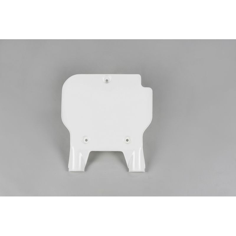 Plaque numéro frontale UFO blanc Kawasaki KX80