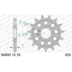 Pignon AFAM acier standard - 525