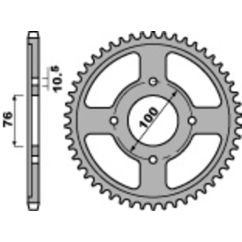 Couronne PBR acier standard - 530