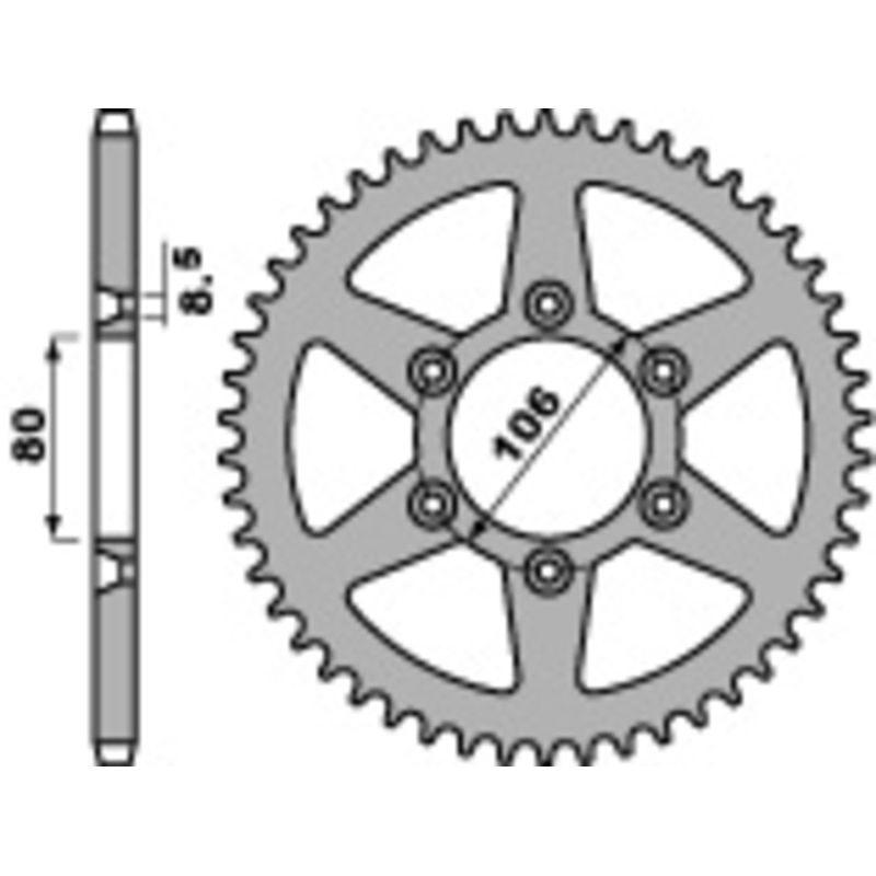 Couronne PBR acier standard - 520