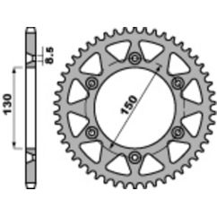 Couronne PBR acier standard - 520