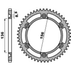 Couronne PBR acier standard - 525