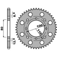 Couronne PBR acier standard - 520