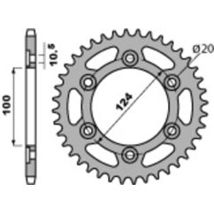 Couronne PBR acier standard - 520