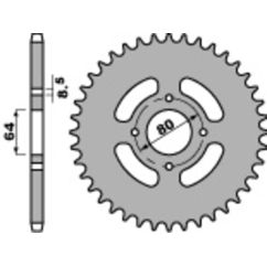 Couronne PBR Acier Standard - 428