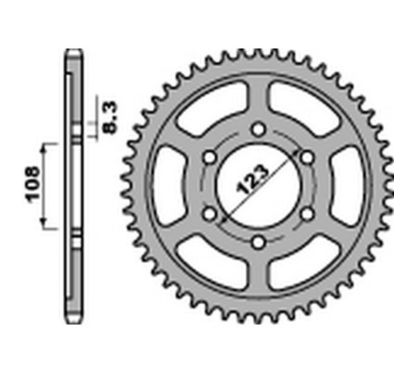 Couronne PBR Acier Standard - 428