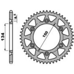 Couronne PBR alu standard - 520