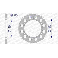 Couronne AFAM alu standard - 520 Couronne AFAM alu standard - 520
