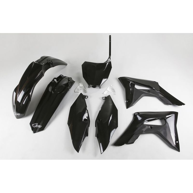 Kit plastique UFO noir Honda CRF450R Kit plastique UFO noir Honda CRF450R