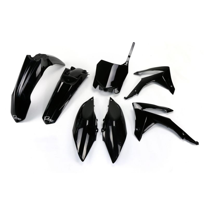 Kit plastique UFO noir Honda CRF250R/450R Kit plastique UFO noir Honda CRF250R/450R