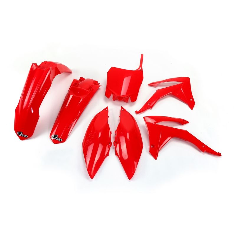 Kit plastique UFO rouge Honda CRF250R/CRF450R