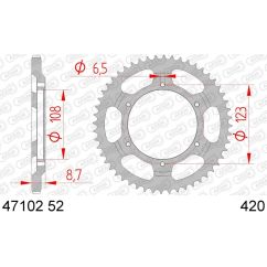 Couronne AFAM acier standard - 420