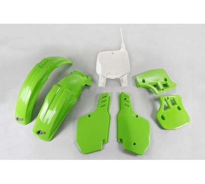 Kit plastique UFO couleur origine Kawasaki KX500