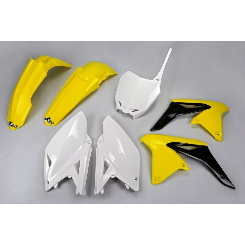 Kit plastique UFO couleur origine (2018) Suzuki RM-Z250 Kit plastique UFO couleur origine (2018) Suzuki RM-Z250