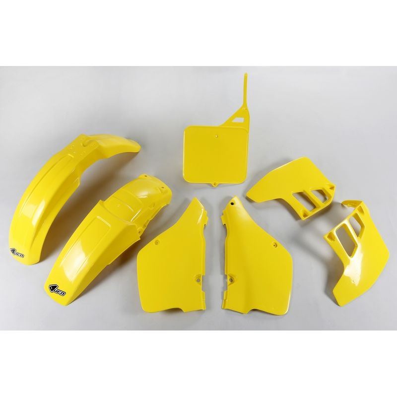 Kit plastique UFO couleur origine Suzuki RM125 Kit plastique UFO couleur origine Suzuki RM125