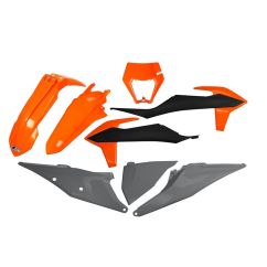 Kit plastiques UFO couleur origine (2021) KTM EXC/EXC-F
