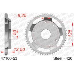 Couronne AFAM acier standard - 420