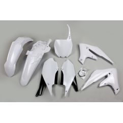 Kit plastique UFO blanc Yamaha YZ450F Kit plastique UFO blanc Yamaha YZ450F