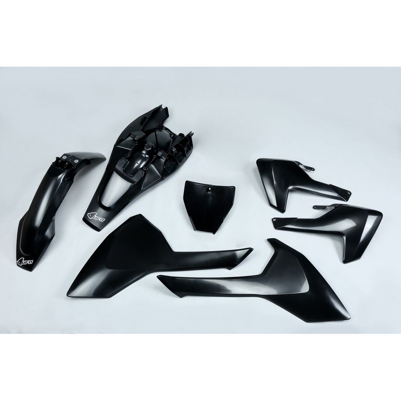 Kit plastique UFO noir Husqvarna TC85 Kit plastique UFO noir Husqvarna TC85
