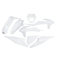 Kit plastiques UFO blanc KTM EXC/EXC-F Kit plastiques UFO blanc KTM EXC/EXC-F