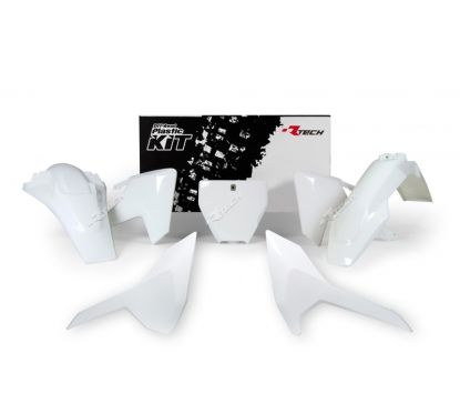 Kit plastique RACETECH couleur origine (2017) blanc Husqvarna