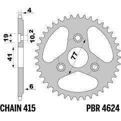 Couronne AFAM acier standard - 520