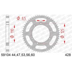 Couronne AFAM acier standard - 428