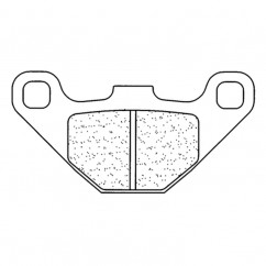 Plaquettes de frein CL BRAKES Off-Road métal fritté - 2466MX10