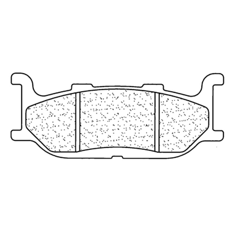 Plaquettes de frein CL BRAKES route métal fritté - 2391A3+