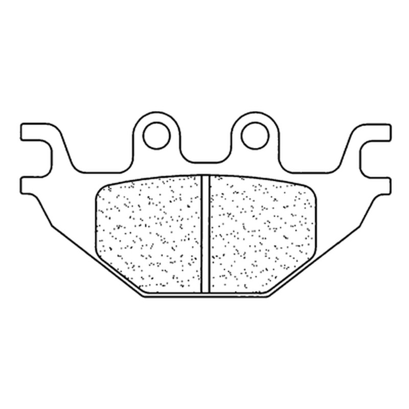 Plaquettes de frein CL BRAKES Route métal fritté - 1147RX3