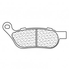 Plaquettes de frein CL BRAKES Route métal fritté - 1213RX3