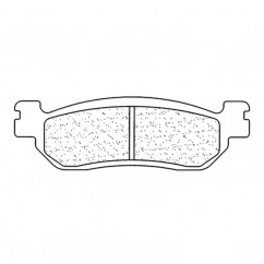 Plaquettes de frein CL BRAKES Route métal fritté - 2828RX3