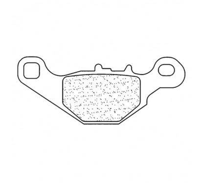 Plaquettes de frein CL BRAKES Maxi Scooter métal fritté - 3051MSC