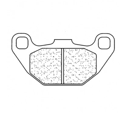 Plaquettes de frein CL BRAKES Quad métal fritté - 1123ATV1