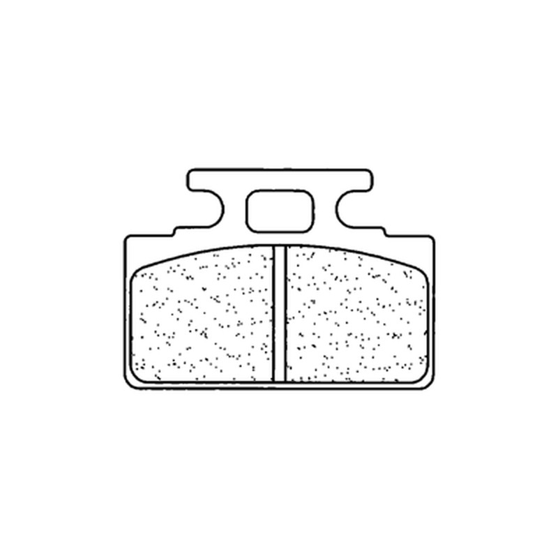 Plaquettes de frein CL BRAKES Route métal fritté - 2287RX3