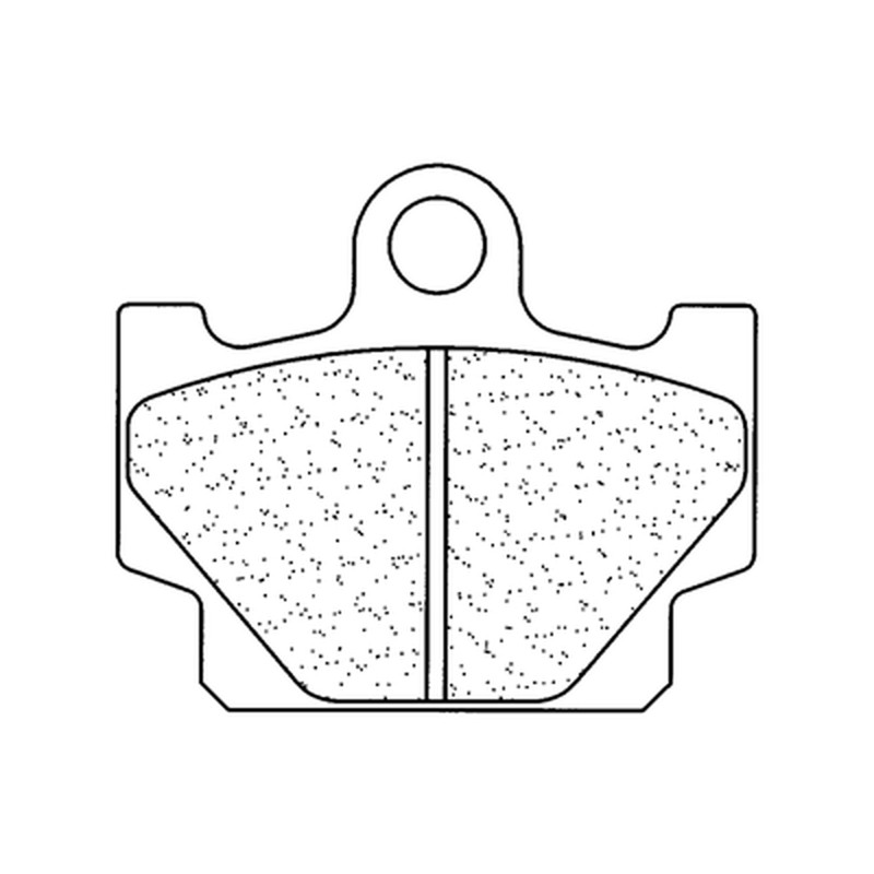 Plaquettes de frein CL BRAKES route métal fritté - 2802A3+