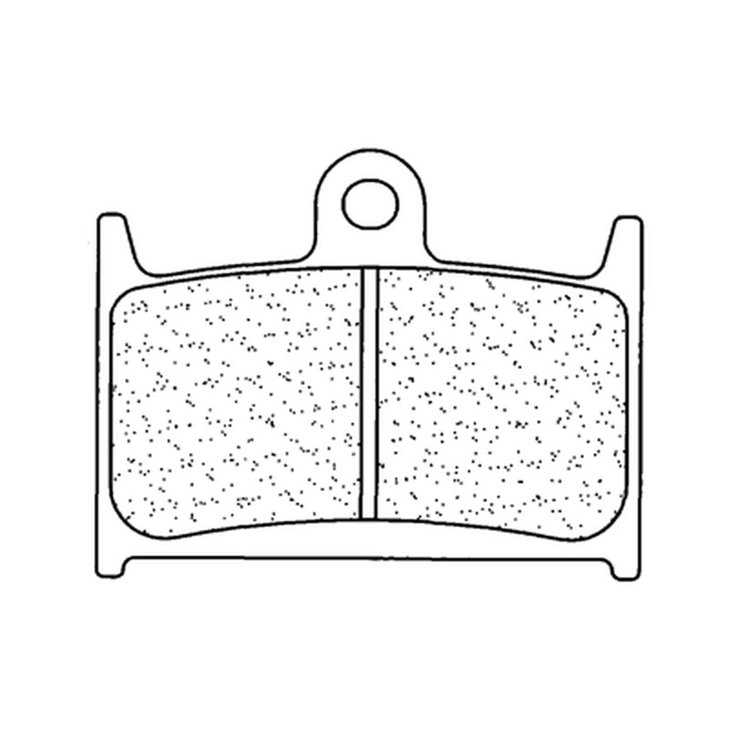 Plaquettes de frein CL BRAKES Racing métal fritté - 2246C60