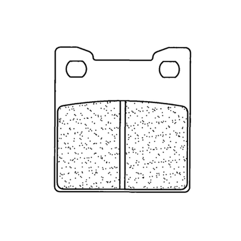 Plaquettes de frein CL BRAKES Route métal fritté - 2390RX3