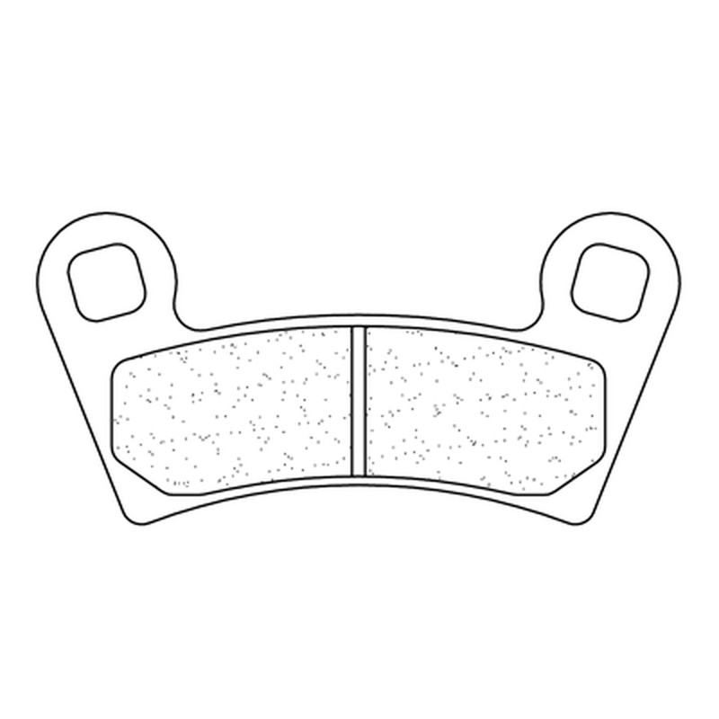 Plaquettes de frein CL BRAKES Quad métal fritté - 1220ATV1