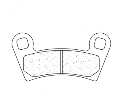 Plaquettes de frein CL BRAKES Quad métal fritté - 1220ATV1