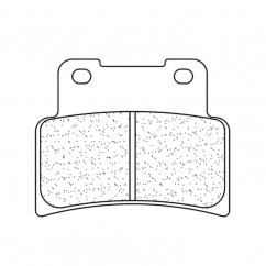 Plaquettes de frein CL BRAKES Racing métal fritté - 1187C60