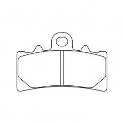 Plaquettes de frein CL BRAKES route métal fritté - 1233A3+