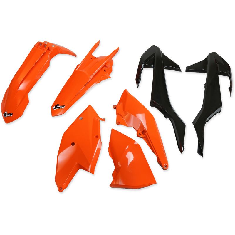 Kit plastique UFO origine (2017) orange/noir/blanc KTM Kit plastique UFO origine (2017) orange/noir/blanc KTM