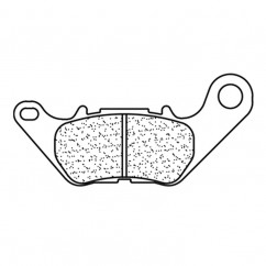 Plaquettes de frein CL BRAKES Route métal fritté - 1241RX3