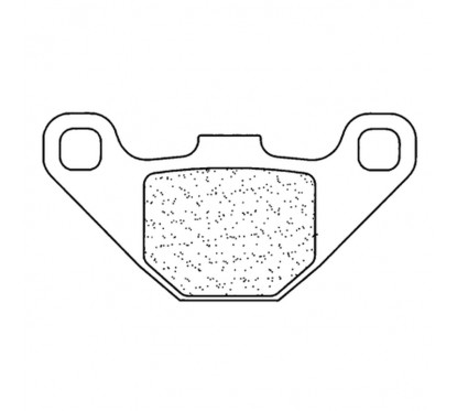 Plaquettes de frein CL BRAKES Scooter métal fritté - 3022SC