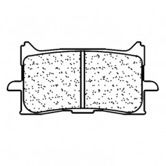 Plaquettes de frein CL BRAKES route métal fritté - 1245XBK5