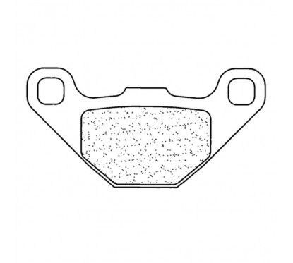 Plaquettes de frein CL BRAKES Scooter métal fritté - 3024SC