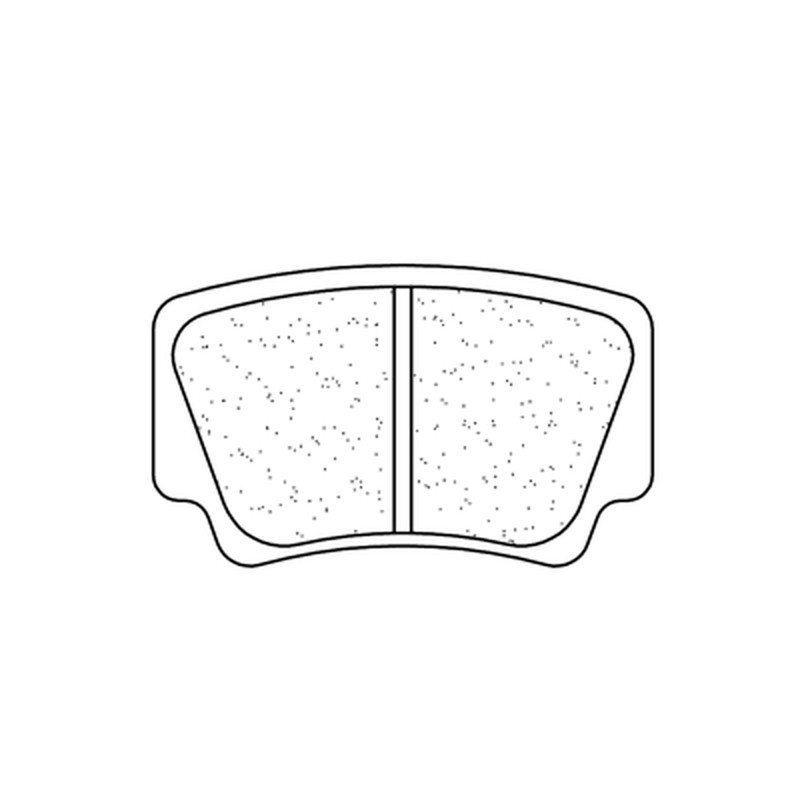 Plaquettes de frein CL BRAKES Quad métal fritté - 1205ATV1