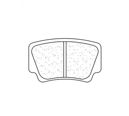 Plaquettes de frein CL BRAKES Quad métal fritté - 1205ATV1